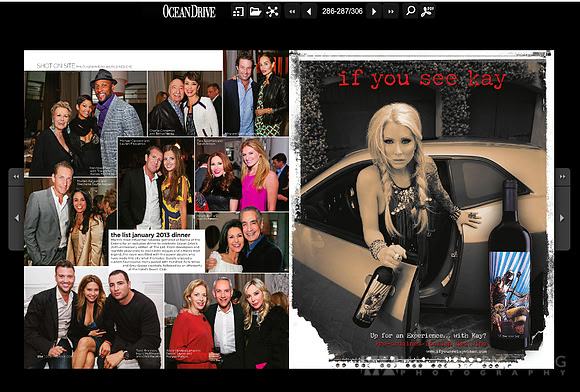 Ocean Drive Magazine 2013