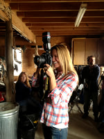 Behind the scenes Utah Nikon Photo Shoot - Rockin R Ranch/Bryce Canyon